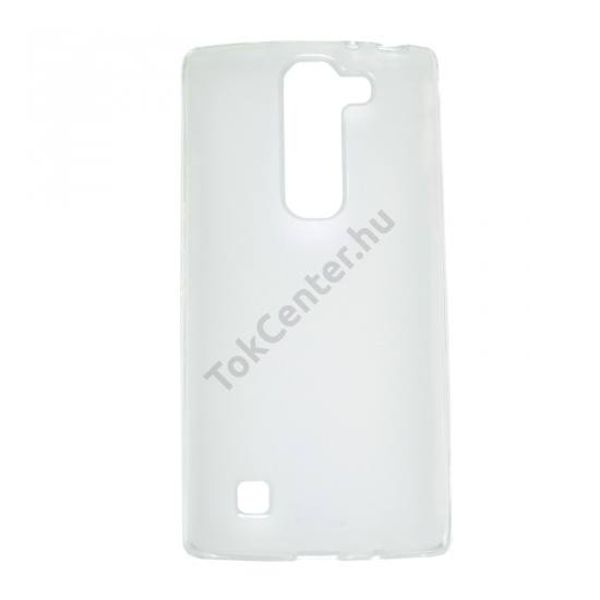 LG G4c (H525n) Telefonvédő gumi / szilikon (fényes keret) ÁTLÁTSZÓ