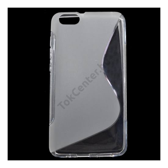 Huawei Honor 4X Telefonvédő gumi / szilikon (S-line) ÁTLÁTSZÓ