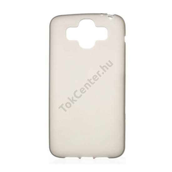 LG AKA (H788) Telefonvédő gumi / szilikon (fényes keret) FÜSTSZÍNŰ