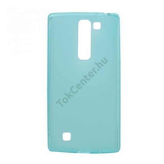 LG G4c (H525n) Telefonvédő gumi / szilikon (fényes keret) KÉK