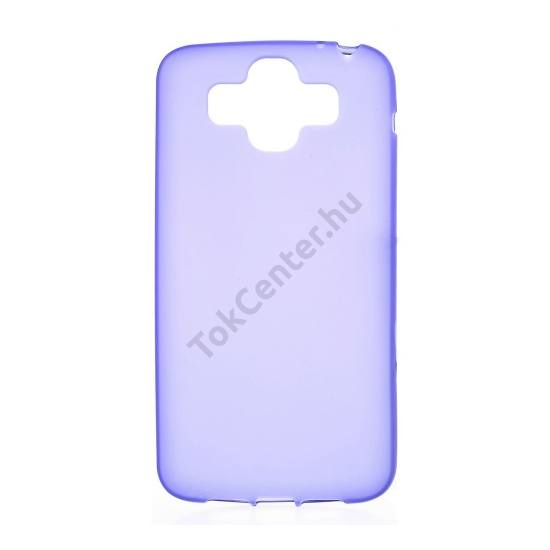 LG AKA (H788) Telefonvédő gumi / szilikon (fényes keret) LILA