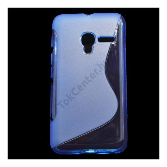 Alcatel Pixi 3 (4) ; (OT-4013) Telefonvédő gumi / szilikon (S-line) KÉK