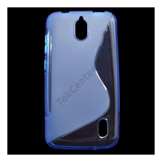 Huawei Ascend Y625 Telefonvédő gumi / szilikon (S-line) KÉK