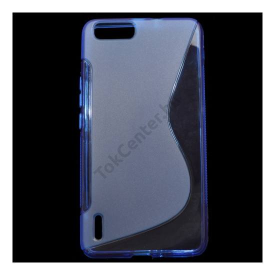 Huawei Honor 6 Plus Telefonvédő gumi / szilikon (S-line) KÉK