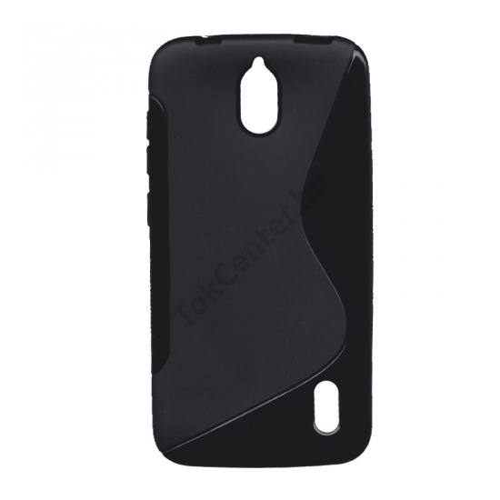 Huawei Ascend Y625 Telefonvédő gumi / szilikon (S-line) FEKETE