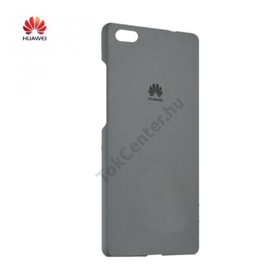 Huawei P8 lite Műanyag telefonvédő (ultravékony, 0.8 mm) SZÜRKE