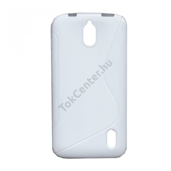 Huawei Ascend Y625 Telefonvédő gumi / szilikon (S-line) FEHÉR
