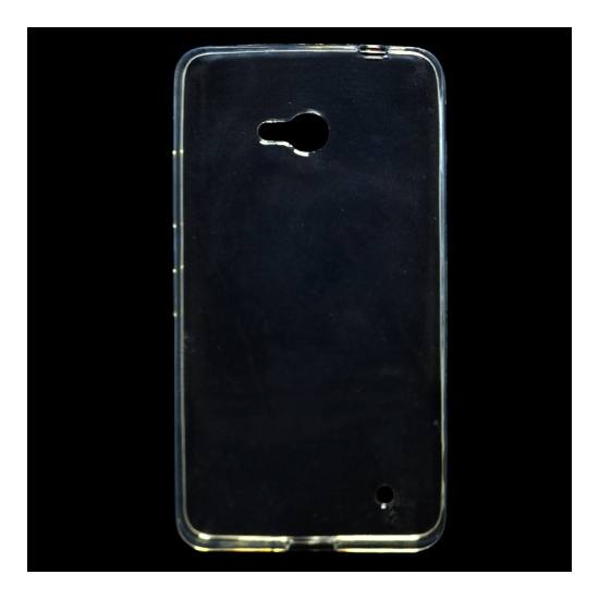 Microsoft Lumia 640 Telefonvédő gumi / szilikon (ultravékony) ÁTLÁTSZÓ