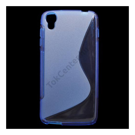 Alcatel Idol 3 4.7`` (OT-6039) Telefonvédő gumi / szilikon (S-line) KÉK