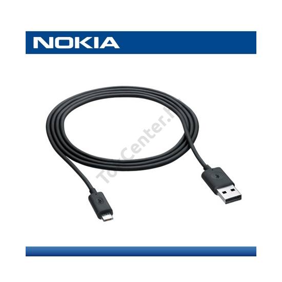Adatátvitel adatkábel és töltő (microUSB, 100 cm) FEKETE (CA-190CD)