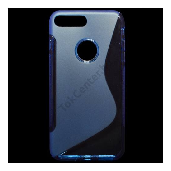 Apple iPhone 7 Plus Telefonvédő gumi / szilikon (S-line) KÉK