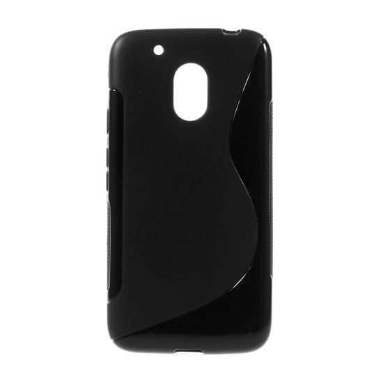 Lenovo Moto G4 Play Telefonvédő gumi / szilikon (S-line) FEKETE
