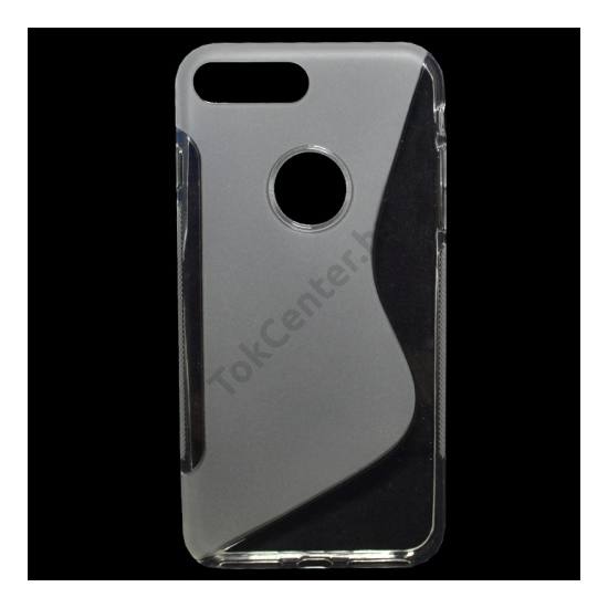 Apple iPhone 7 Plus Telefonvédő gumi / szilikon (S-line) ÁTLÁTSZÓ