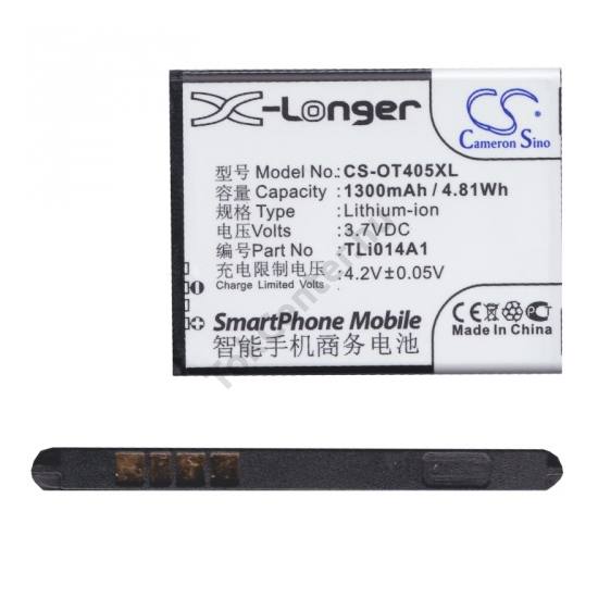 Akku 1300 mAh LI-ION (CAB60B0000C1 / TLI014A1 kompatibilis)