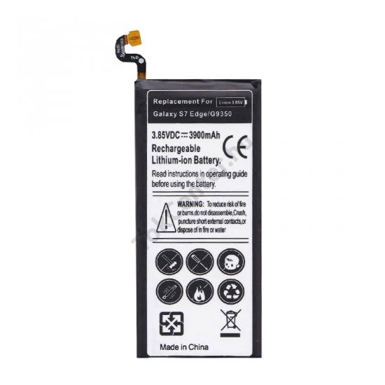 Samsung Galaxy S7 EDGE (SM-G935) Akku 3900 mAh LI-Polymer (belső akku, beépítése szakértelmet igényel,  EB-BG935ABE kompatibilis)