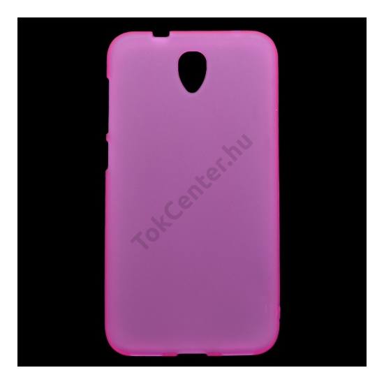 Alcatel Idol 2 (OT-6037) Telefonvédő gumi / szilikon ÁTLÁTSZÓ RÓZSASZÍN