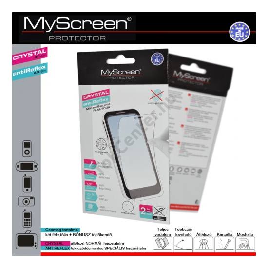 LG L80 (D380) Képernyővédő fólia törlőkendővel (2 féle típus) CRYSTAL áttetsző /ANTIREFLEX tükröződésmentes