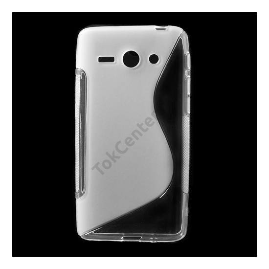 Huawei Ascend Y530 (C8813) Telefonvédő gumi / szilikon (S-line) ÁTLÁTSZÓ