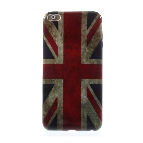 Apple iPhone 6 Plus 5.5`` Telefonvédő gumi / szilikon (zászlóminta) BRIT/ANGOL
