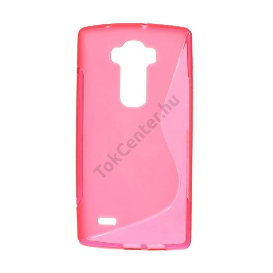 LG G Flex2 (H955) Telefonvédő gumi / szilikon (S-line) MAGENTA