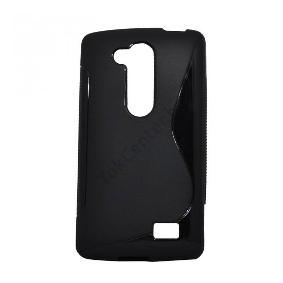 LG L70+ L Fino (D290n) Telefonvédő gumi / szilikon (S-line) FEKETE