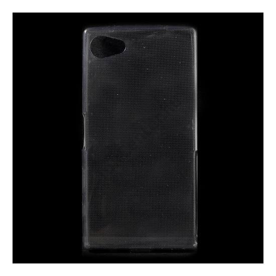 Sony Xperia Z5 Compact Telefonvédő gumi / szilikon (ultravékony) FÜSTSZÍNŰ