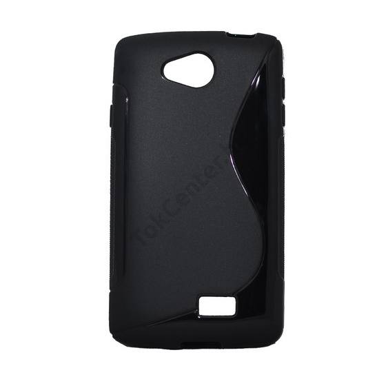 Samsung Galaxy A3 (2017) (SM-A320F) Telefonvédő gumi / szilikon (S-line)  FEKETE