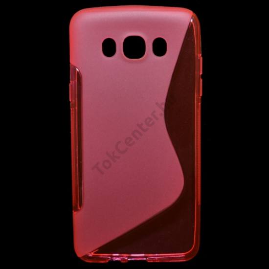 Samsung Galaxy J7 (2016) (SM-J710) Telefonvédő gumi / szilikon (S-line) MAGENTA