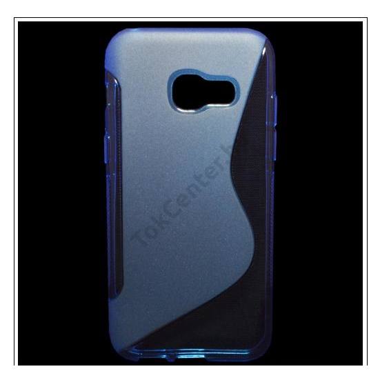 Samsung Galaxy A5 (2017) (SM-A520F) Telefonvédő gumi / szilikon (S-line) KÉK