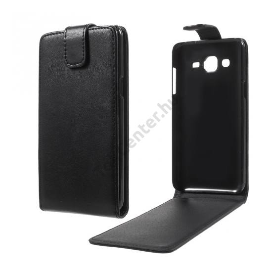 Samsung Galaxy J2 (SM-J200) Tok álló, bőr (FLIP, mágneses) FEKETE