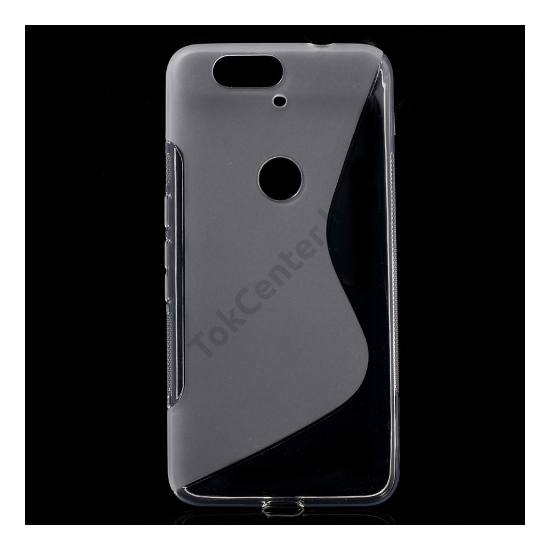 Huawei Nexus 6P Telefonvédő gumi / szilikon (S-line) ÁTLÁTSZÓ