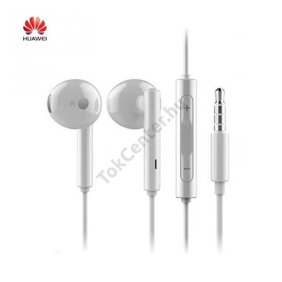 Fülhallgató SZTEREO (3.5mm jack, felvevő gomb) FEHÉR