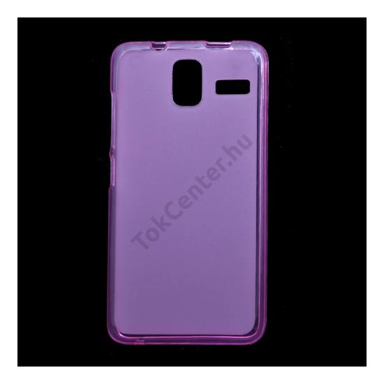 Lenovo S580 Telefonvédő gumi / szilikon (fényes keret) RÓZSASZÍN