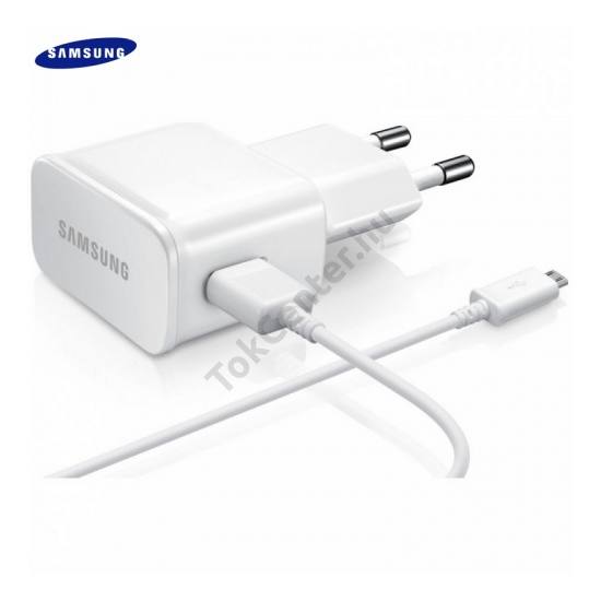 Hálózati töltő USB aljzat (ECB-DU4EWE microUSB kábel, 5V / 2000mA) FEHÉR (ETA-U90EWEG)