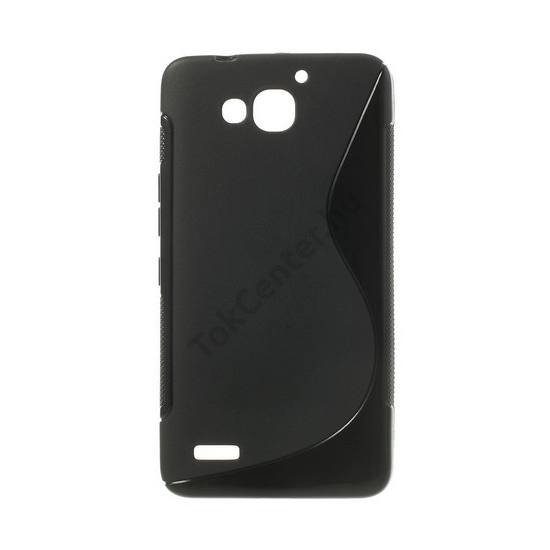 Huawei Ascend G750 Telefonvédő gumi / szilikon (S-line) FEKETE