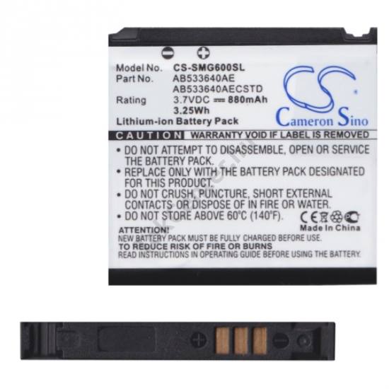 Samsung GT-S5320 Akku 880 mAh LI-ION (AB533640CU kompatibilis)