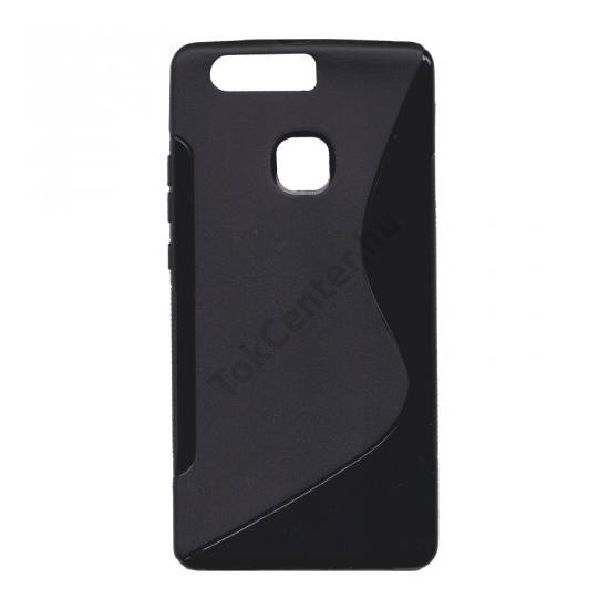 Huawei P9 Plus Telefonvédő gumi / szilikon (S-line) FEKETE