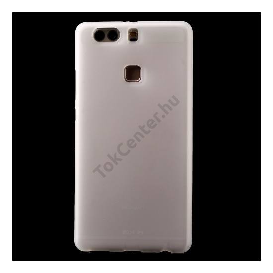 Huawei P9 Plus Telefonvédő gumi / szilikon (fényes keret) ÁTLÁTSZÓ