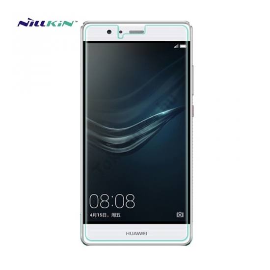 Huawei P9 Plus NILLKIN képernyővédő fólia törlőkendővel (1 db-os, edzett üveg,karcálló,9H, 0,33mm vékony) TEMPERED GLASS