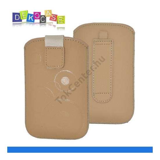 DEKOCASE tok álló (körmintás, kihúzható tépőzár, övre fűzhető, 5.5