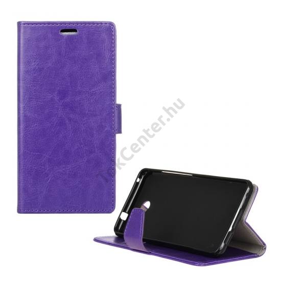 Vodafone Smart Ultra 7 Tok álló, bőr (FLIP, oldalra nyíló, asztali tartó funkció) LILA