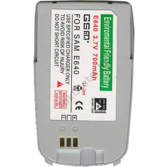 Samsung SGH-E640 Akku 700 mAh LI-ION ezüst