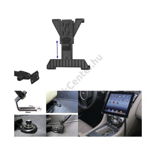 UNIV gépkocsi / autó tartó NAVI/TABLET (állítható, üléssínhez rögzíthető)