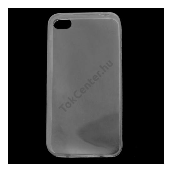 Apple iPhone 4 Telefonvédő gumi / szilikon (ultravékony) ÁTLÁTSZÓ
