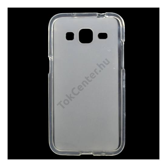 Samsung Galaxy Core Prime (SM-G360) Telefonvédő gumi / szilikon (fényes keret) ÁTLÁTSZÓ