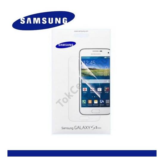 Samsung Galaxy S V. mini (SM-G800) Képernyővédő fólia törlőkendővel (2 db-os) TRANSPARENT