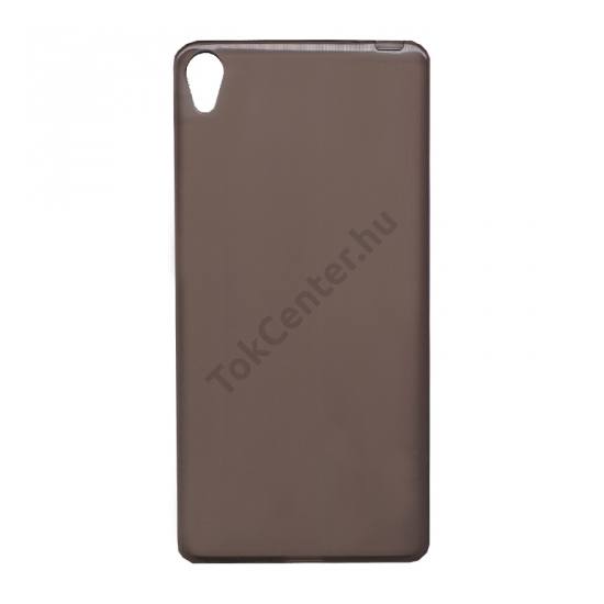 Sony Xperia E5 (F3311) Telefonvédő gumi / szilikon (ultravékony) FÜSTSZÍNŰ