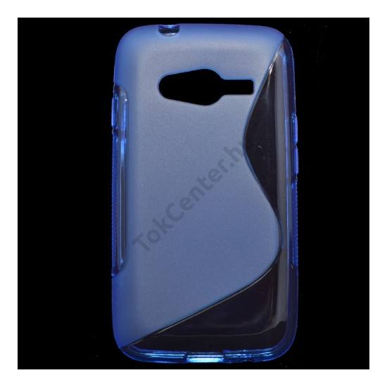 Samsung Galaxy Ace NXT (SM-G313H) Telefonvédő gumi / szilikon (S-line) KÉK