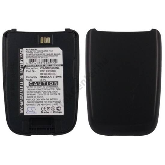 Akku 950 mAh LI-ION fekete (BST4389BEC/BEX4388BEC kompatibilis)