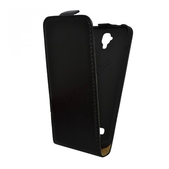 Huawei Y5 (Y560) Tok álló, bőr (FLIP, mágneses) FEKETE
